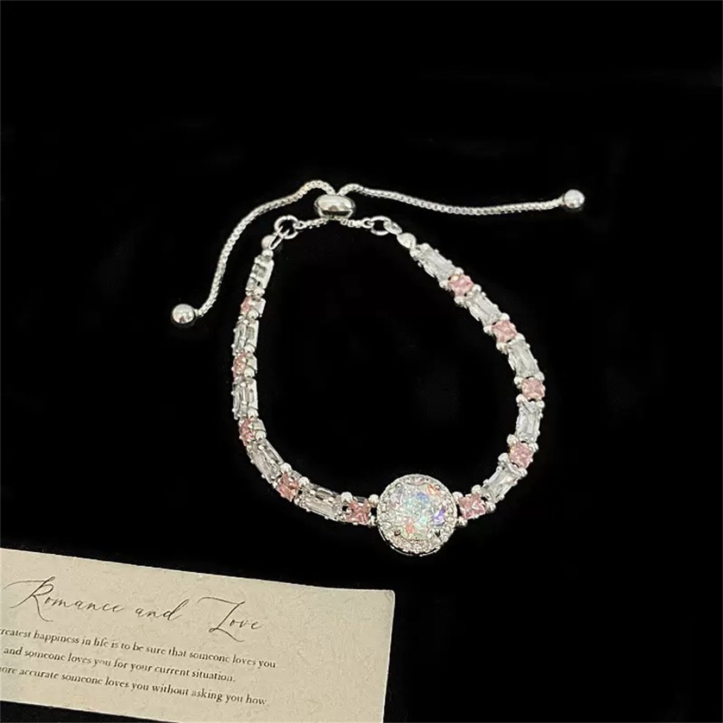 Dainty Full Pave Crystal Zircon Bracelet Dainty Full Pave Crystal Zircon Bracelet