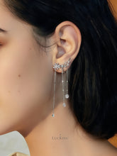 Daisy Shadow Tassel Earrings