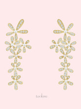 Floral Abundance Pearl Earrings