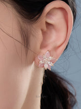 Crystal Petal Bloom Earrings