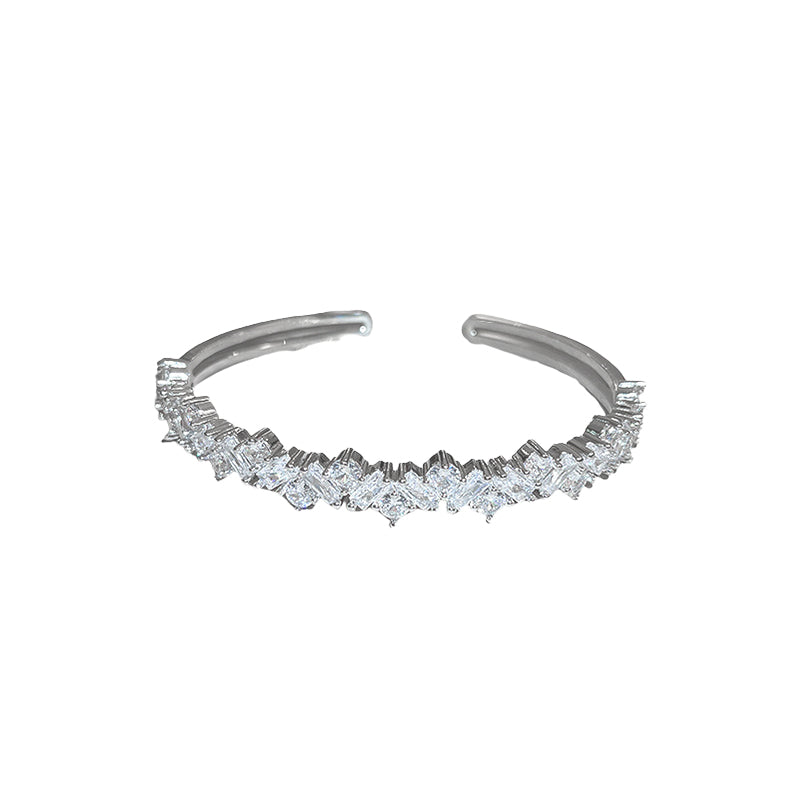Luxury Sparkling Zircon Cuff Bracelet Luxury Sparkling Zircon Cuff Bracelet