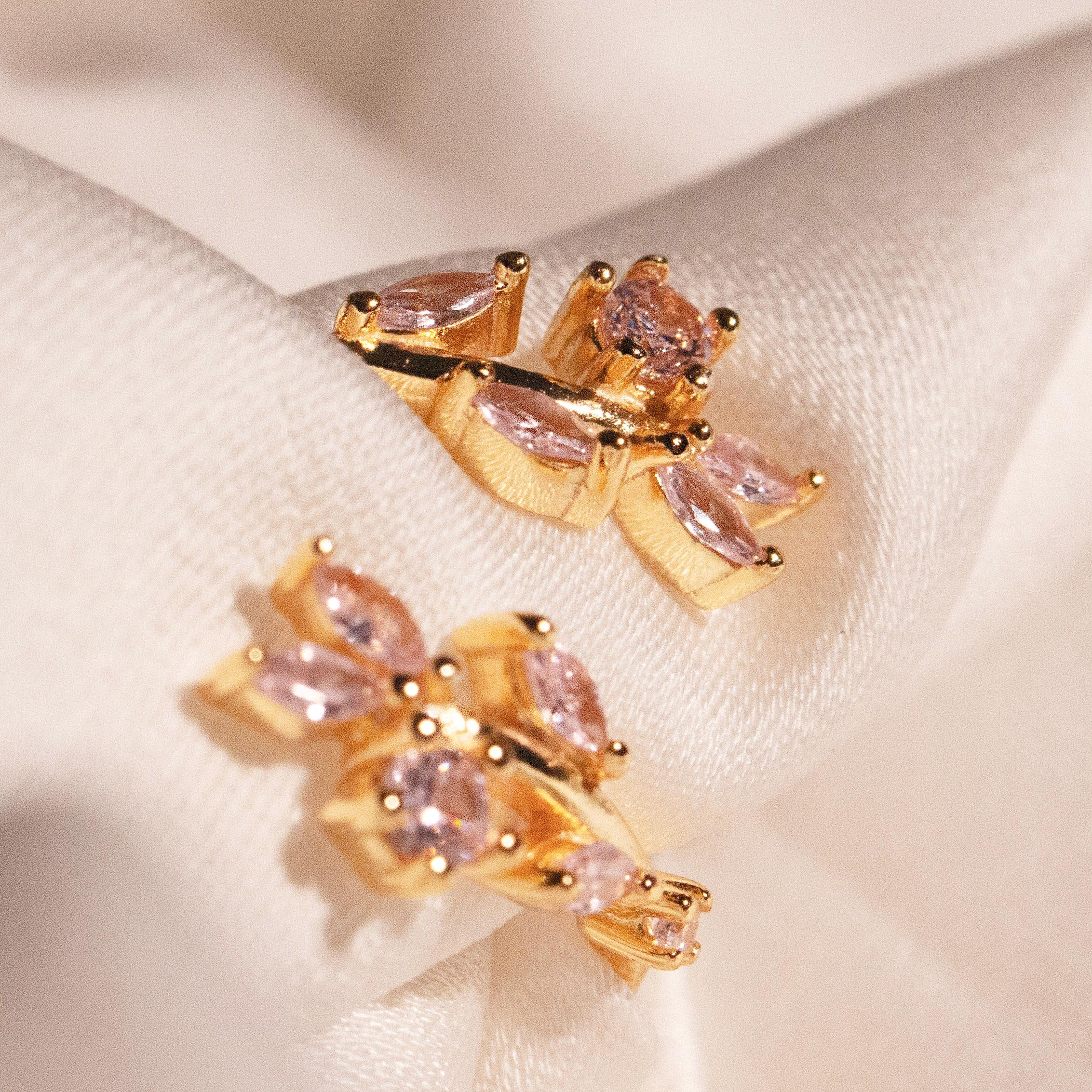 Rose Pink Flower Ring 925 Sterling Silver Adjustable Band Ring Best Gift for Her October Birthstone Rose Pink Flower Ring 925 Sterling Silver Adjustable Band Ring Best Gift for Her October Birthstone