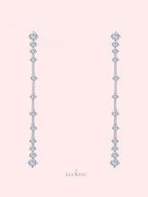 Classic Zircon Tassel Earrings