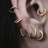 Twisted Rope Cartilage Hoop