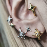 North Star Cartilage Hoop