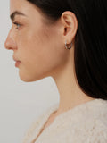 S925 Sterling Silver Minimalist Thin Hoop Earrings