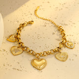 Heart Pendant Necklace & Bracelet – Delicate Design, Elegant & Chic