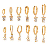 Sparkling 5A CZ Cat Pendant Earrings – Stainless Steel, Dainty Cat Charm, High-Quality Small Statement Jewelry