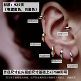 Vintage French Sterling Silver Ear Cuff 925 Sterling Silver