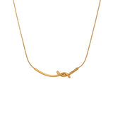 Twist Knot Necklace