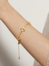 Vintage Italian Court Clover Bracelet