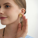Flower Ear Cuffs