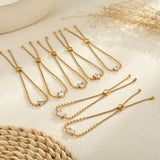 Geometric Zircon Bracelet