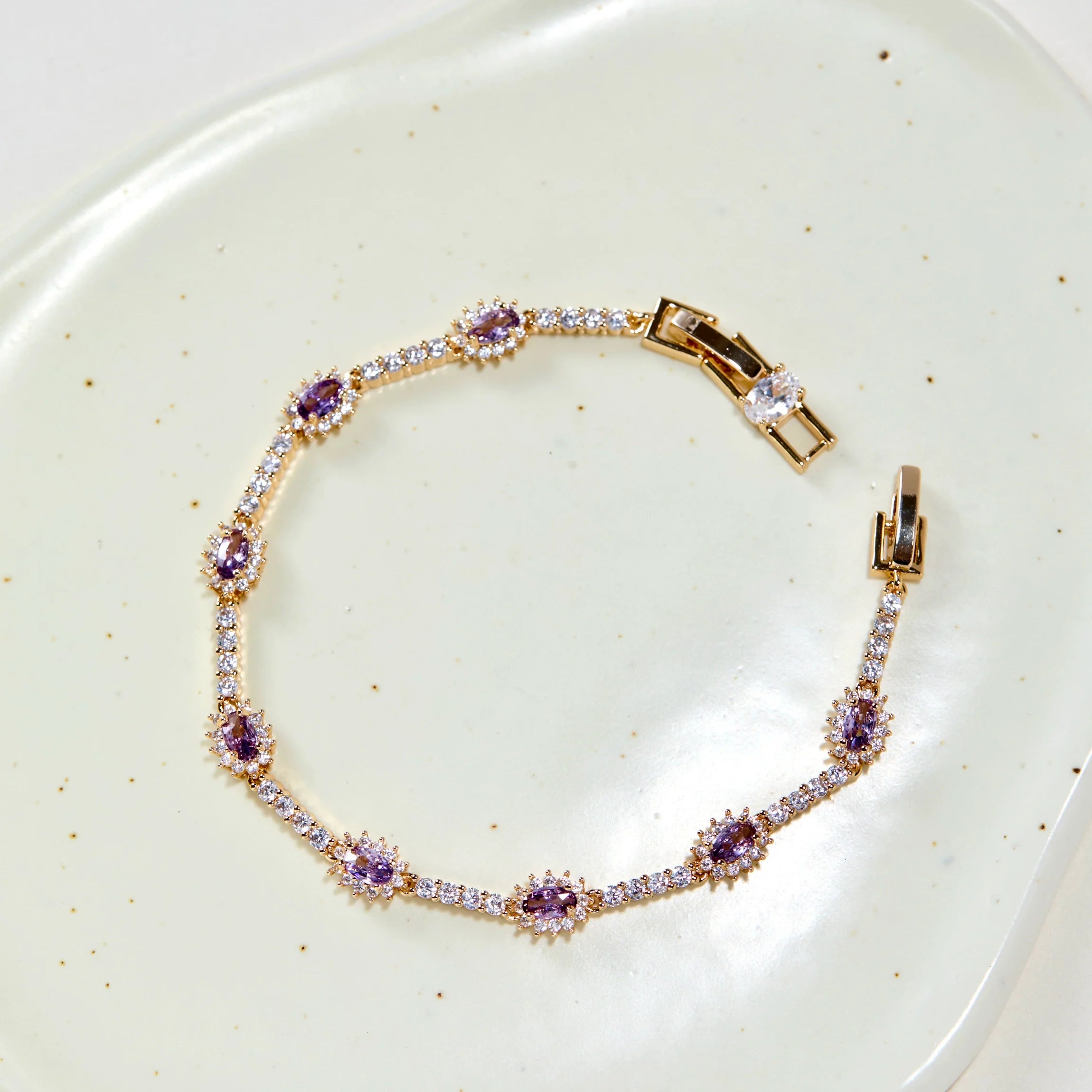 Midsummer Night’s Dream Purple Zircon Bracelet – Unique Vintage-Inspired Luxury Jewelry Midsummer Night’s Dream Purple Zircon Bracelet – Unique Vintage-Inspired Luxury Jewelry