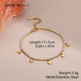 Vintage Pave Crystal Necklace & Bracelet