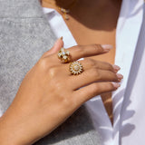 Spinning Flower Ring