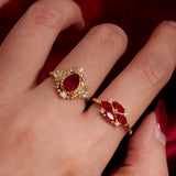 romantic vintage antique style ring