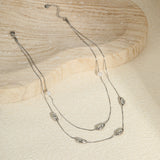 Minimalist Titanium Steel Necklace