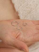 S925 Sterling Silver Minimalist Thin Hoop Earrings