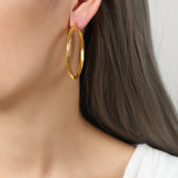 Bold Large Hoop Earrings