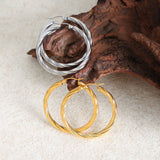 Bold Large Hoop Earrings