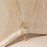 Marquise Pendant Necklace