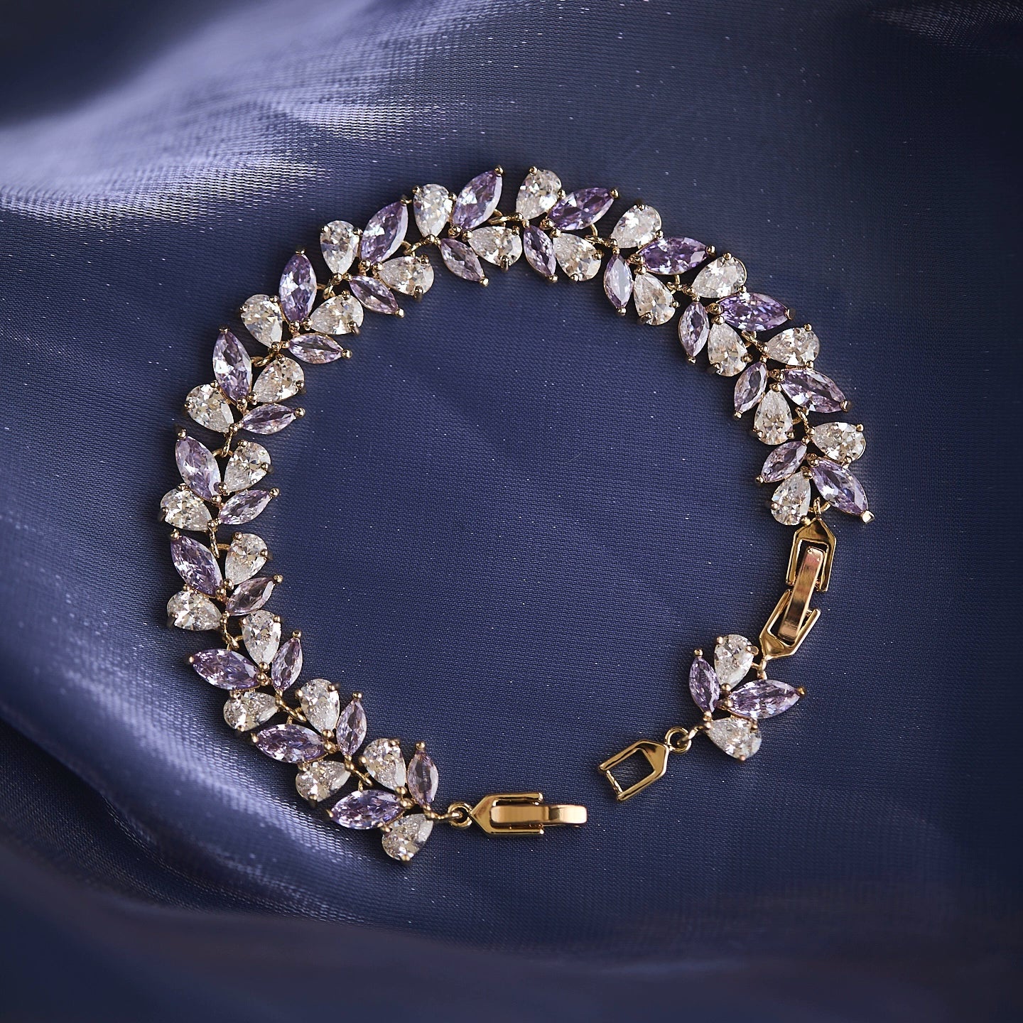 Midsummer Night’s Dream Purple Zircon Bracelet – Unique Vintage-Inspired Luxury Jewelry Midsummer Night’s Dream Purple Zircon Bracelet – Unique Vintage-Inspired Luxury Jewelry