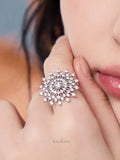 Firework Snowflake Ring