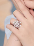Firework Snowflake Ring
