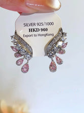 Pink Angel Wing Earrings – Sweet & Elegant Statement Jewelry