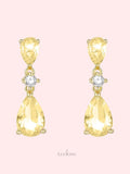 Soft Glow Teardrop Earrings