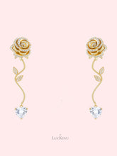 Paris Rose Camellia Earrings