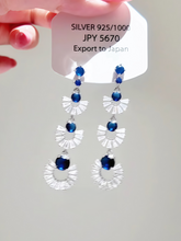 Snow Realm Luxury Tassel Earrings