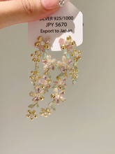 Vine & Bloom Drop Earrings