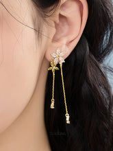 Blooming Garden Tassel Earrings