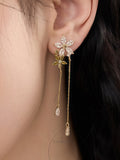 Blooming Garden Tassel Earrings