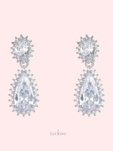 Classic Sparkle Teardrop Earrings