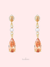 Maple Glow Teardrop Earrings