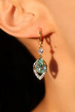 bridal teardrop earrings