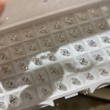 S925 Sterling Silver Mini Marquise Stone Necklace