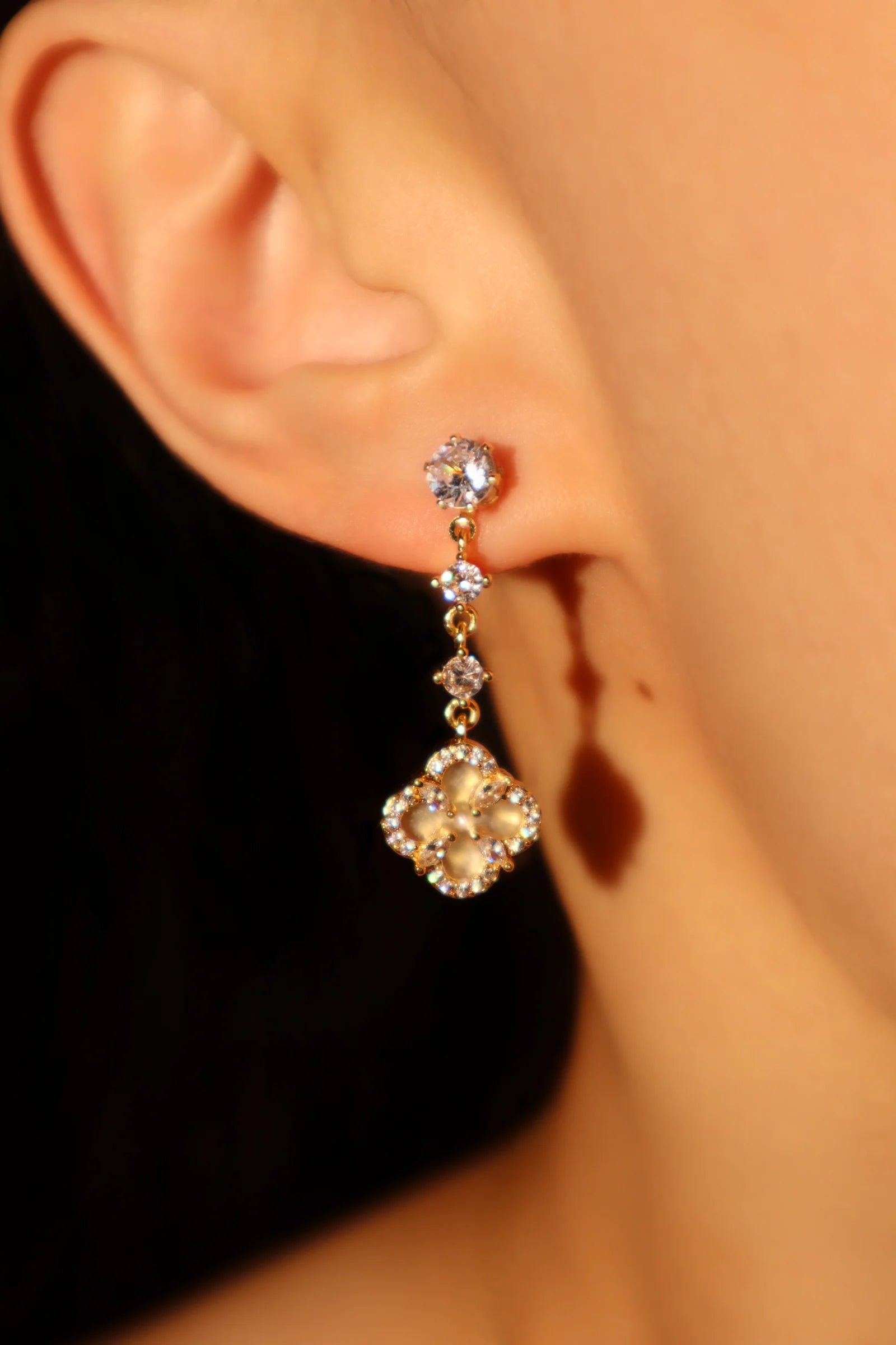 fine minimalist earrings