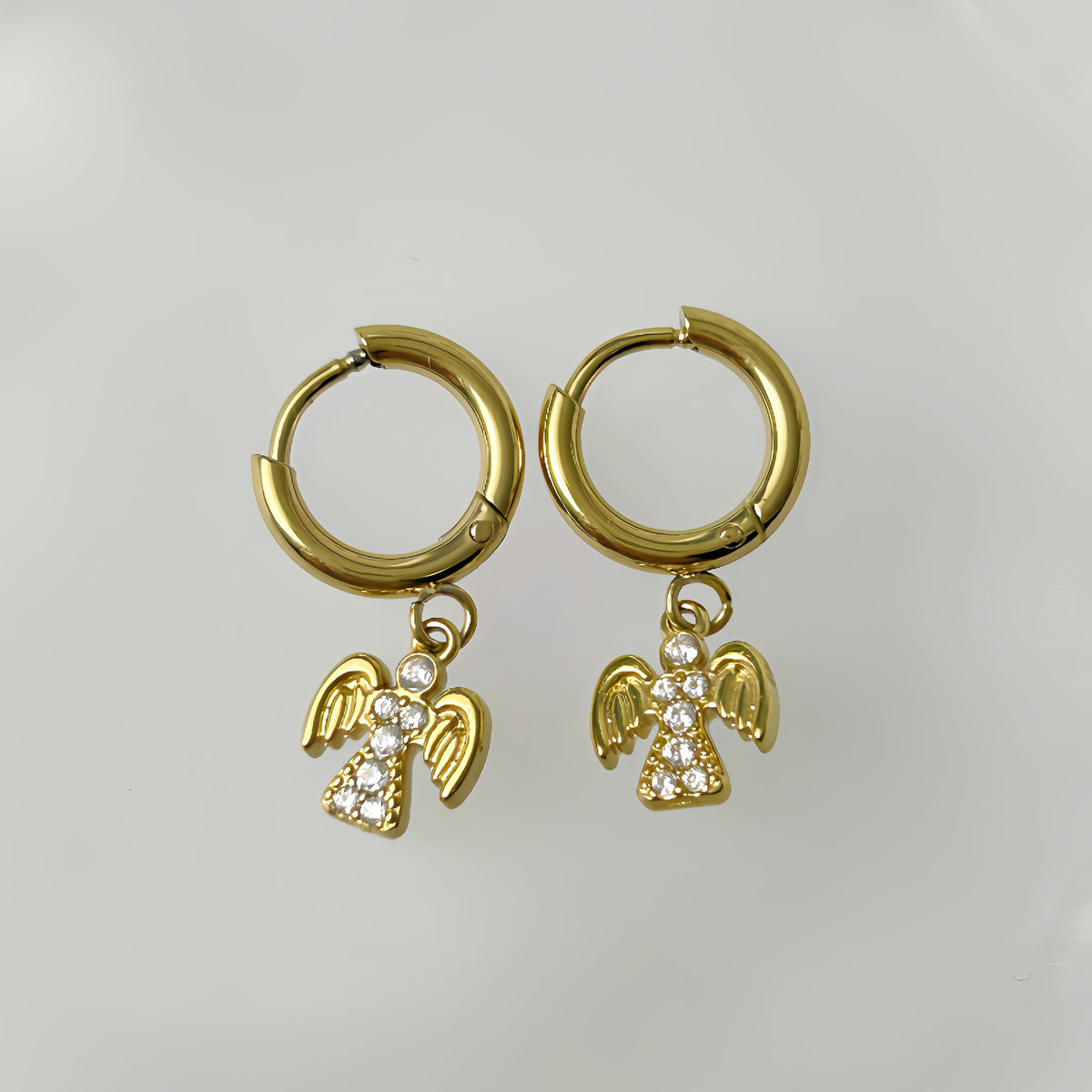 Dainty Angel Earring