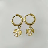 Dainty Angel Earring