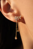 bridal teardrop earrings