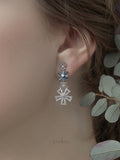 Aurora Ice Bloom Earrings