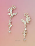 Butterfly Garden Tassel Earrings