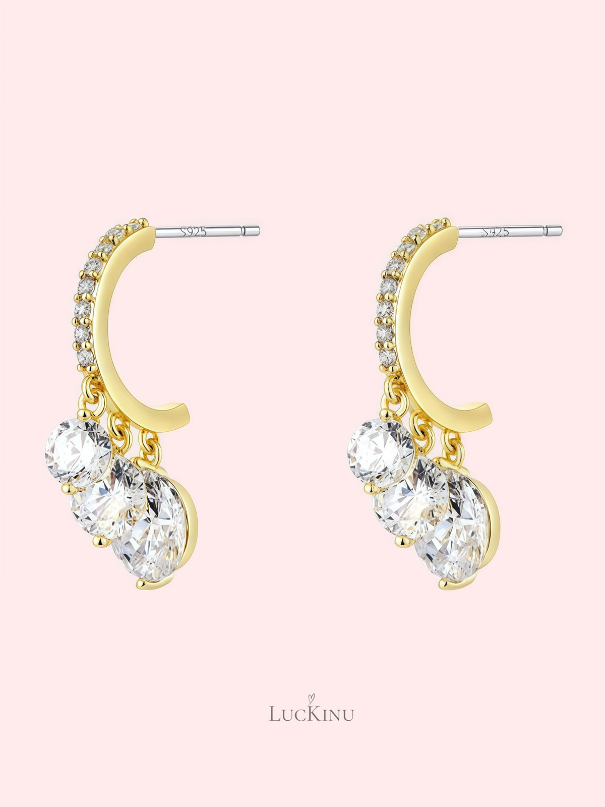 C-Curve Flow Earrings