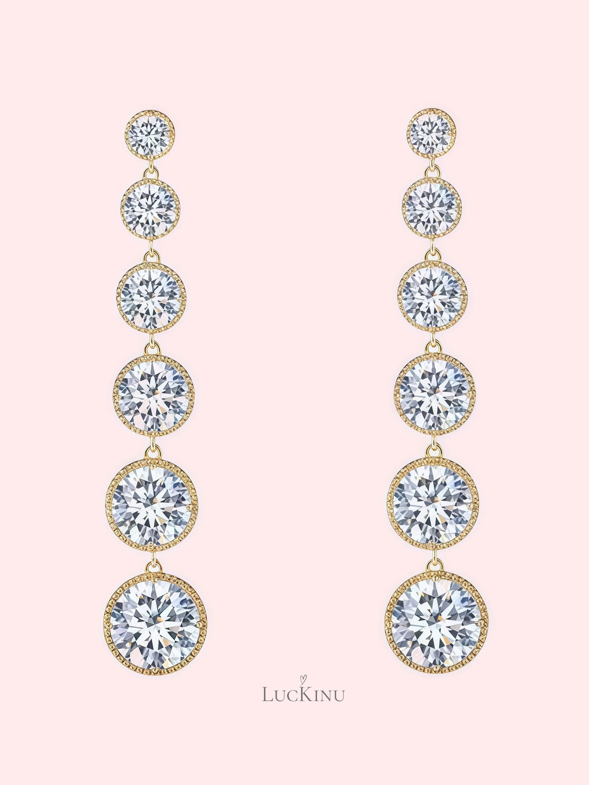 Couture Glow Tassel Earrings