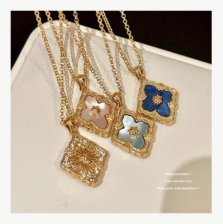 art deco pendant necklace