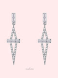 Silver Geometry Earrings